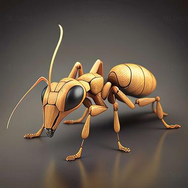 3D model Camponotus rufipes (STL)